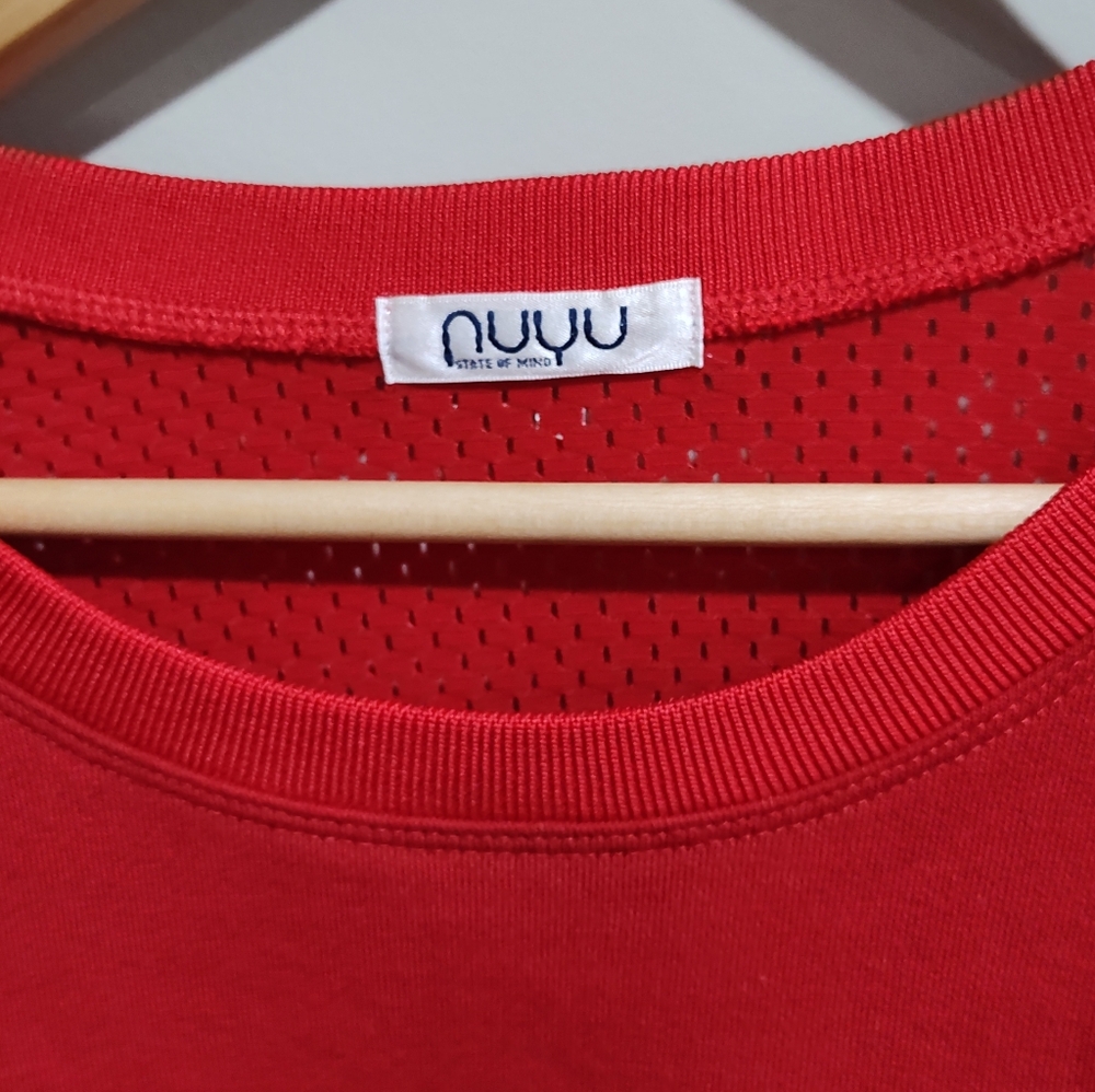 NUYU Maryland Terps Women's Long Sleeve Sweatshirt w/Jersey Mesh Back, Size XL - Picture 4 of 8